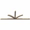 Ekena Millwork Richland Smooth Timber Gable Bracket, Douglas Fir, 108"W x 40"H x 3 1/2"D x 3 1/2"F, 9/12 Pitch GBW108X40X0404RIC00SDF - alternate 5